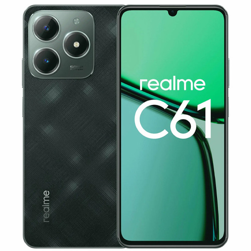 Телефон Realme RMX3930 C61 128Gb Ram 8Gb Dark Green фото 