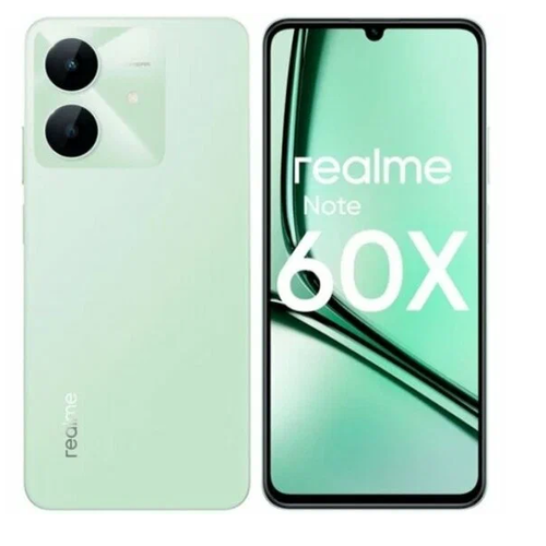 Телефон Realme RMX3938 Note 60x 128Gb Ram 4Gb Wilderness Green фото 