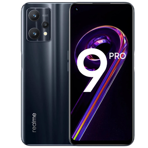 Телефон Realme RMX3393 9 Pro Plus 256Gb Ram 8Gb Midnight Black фото 