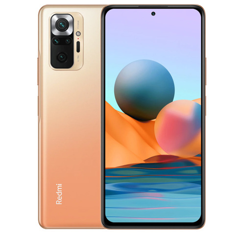 Телефон Xiaomi Redmi Note 10 Pro 128Gb Ram 6Gb Gradient Bronze фото 